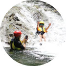 夏休みシャワークライミング体験